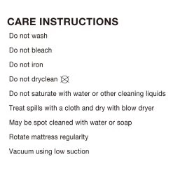 Giselle Bedding Queen Size 21cm Thick Foam Mattress -Furniture Shop MATTRESS 21 Q 08