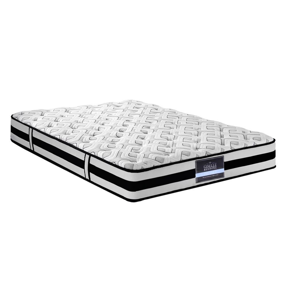 Giselle Spring Foam Mattress 24cm Double Size 2 Giselle Spring Foam Mattress 24cm Double Size