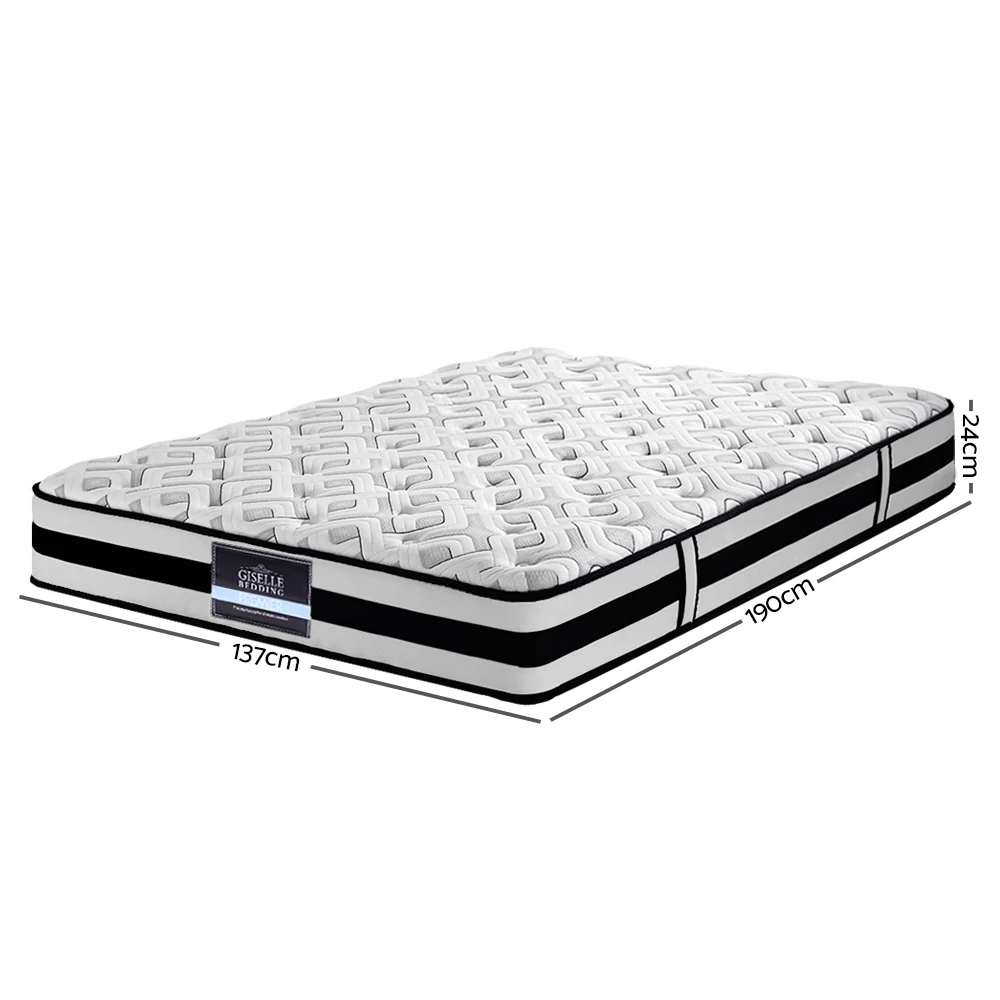 Giselle Spring Foam Mattress 24cm Double Size 3 Giselle Spring Foam Mattress 24cm Double Size - Image 2