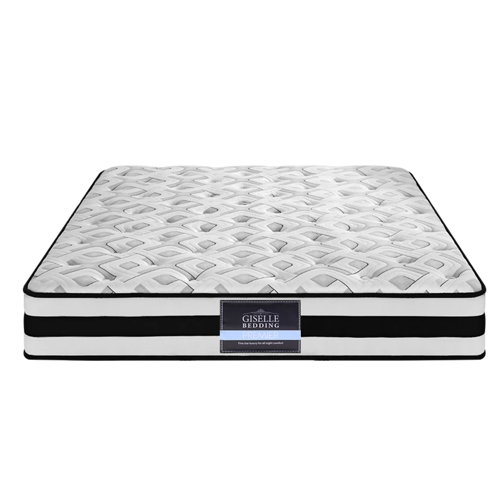 Giselle Spring Foam Mattress 24cm Double Size 4 Giselle Spring Foam Mattress 24cm Double Size - Image 3