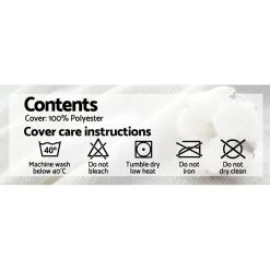 Giselle Bedding Set Of 2 Visco Elastic Memory Foam Pillows -Furniture Shop MATTRESS LUX PILLOWX2 2822 05