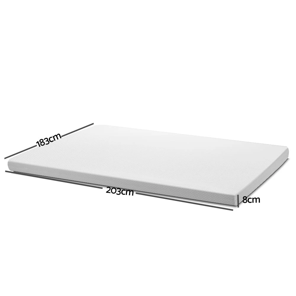 King Size Memory Foam Mattress Topper 4 King Size Memory Foam Mattress Topper - Image 2