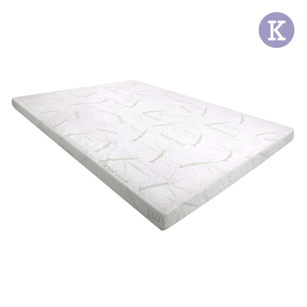 Giselle Bedding COOL GEL Memory Foam Mattress Topper BAMBOO Cover King 5CM Mat 3 Giselle Bedding COOL GEL Memory Foam Mattress Topper BAMBOO Cover King 5CM Mat