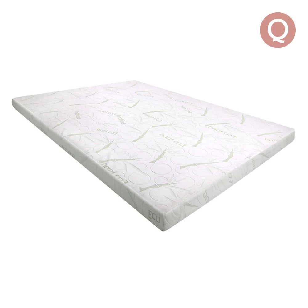 Giselle Bedding COOL GEL Memory Foam Mattress Topper BAMBOO Cover Queen 8CM Mat 3 Giselle Bedding COOL GEL Memory Foam Mattress Topper BAMBOO Cover Queen 8CM Mat