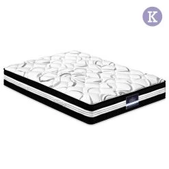 Giselle Bedding King Size Euro Spring Foam Mattress