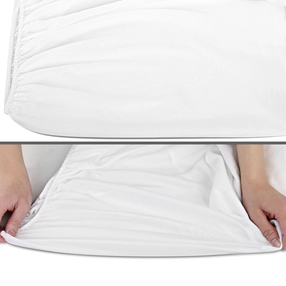 Giselle Bedding Queen Size Waterproof Bamboo Mattress Protector 7 Giselle Bedding Queen Size Waterproof Bamboo Mattress Protector - Image 5