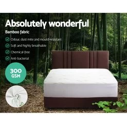 Giselle Bedding Giselle Bedding Bamboo Mattress Protector King 12 Giselle Bedding Giselle Bedding Bamboo Mattress Protector King -Furniture Shop MP BF K 03