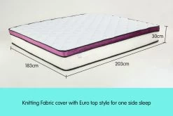 Laura Hill Memory Foam Cool Gel Infused King Mattress -Furniture Shop MTS GEL KSG T30 f 1