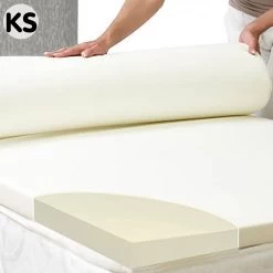 Laura Hill High Density Mattress Foam Topper 7cm – King Single