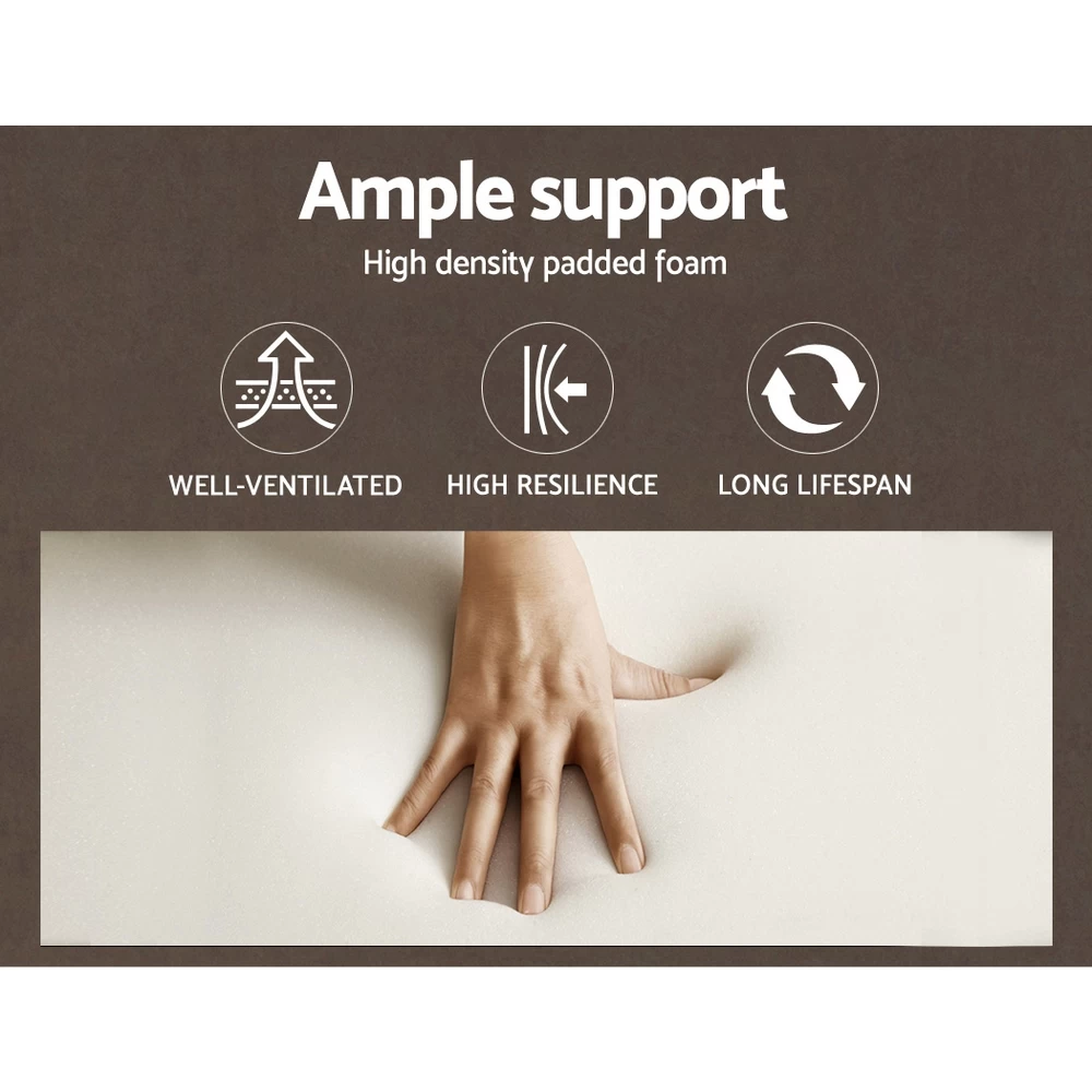 Artiss Executive Wooden Office Chair Fabric Computer Chairs Bentwood Seat Grey 8 Artiss Executive Wooden Office Chair Fabric Computer Chairs Bentwood Seat Grey - Image 6