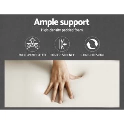 Artiss Wooden Office Chair Computer PU Leather Desk Chairs Executive Black Wood -Furniture Shop OCHAIR BS 5639 BK 05