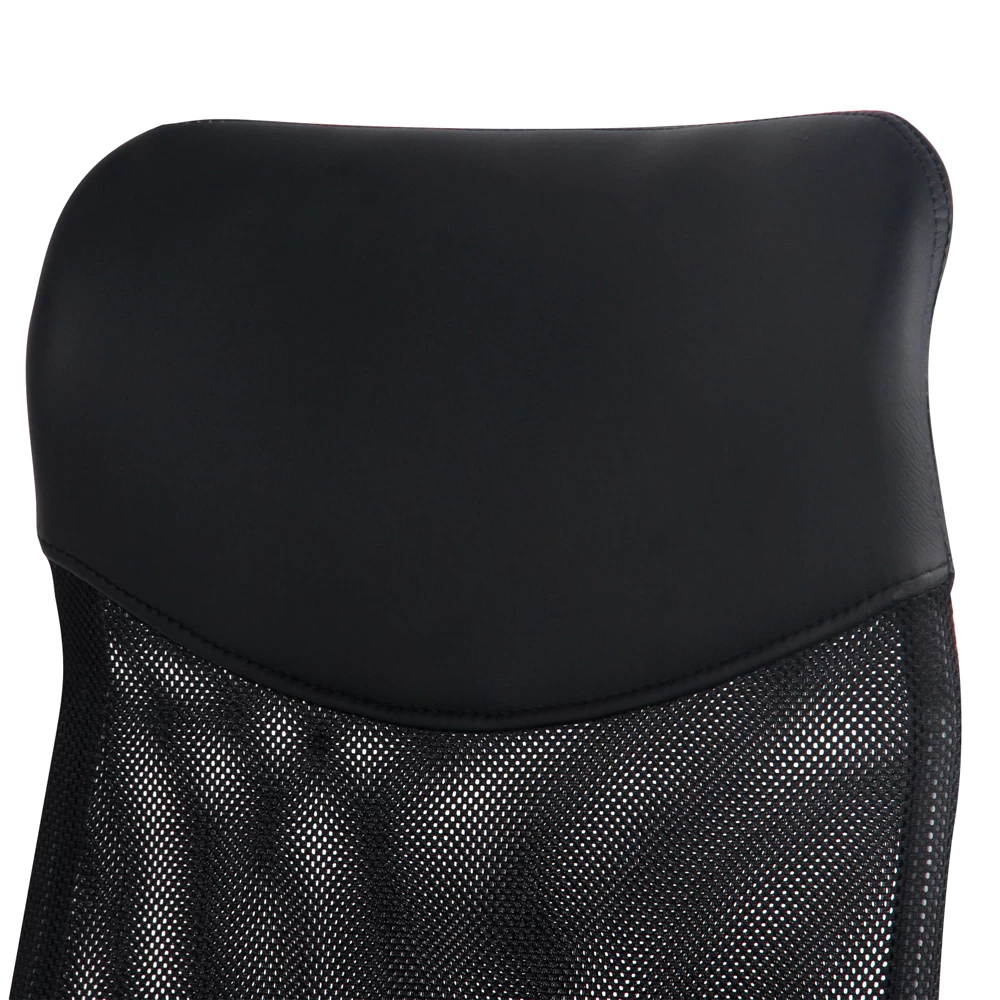 PU Leather Mesh High Back Office Chair – Black 7 PU Leather Mesh High Back Office Chair – Black - Image 5
