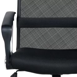 PU Leather Mesh High Back Office Chair – Black 14 PU Leather Mesh High Back Office Chair – Black -Furniture Shop OCHAIR G 8009 BK 05