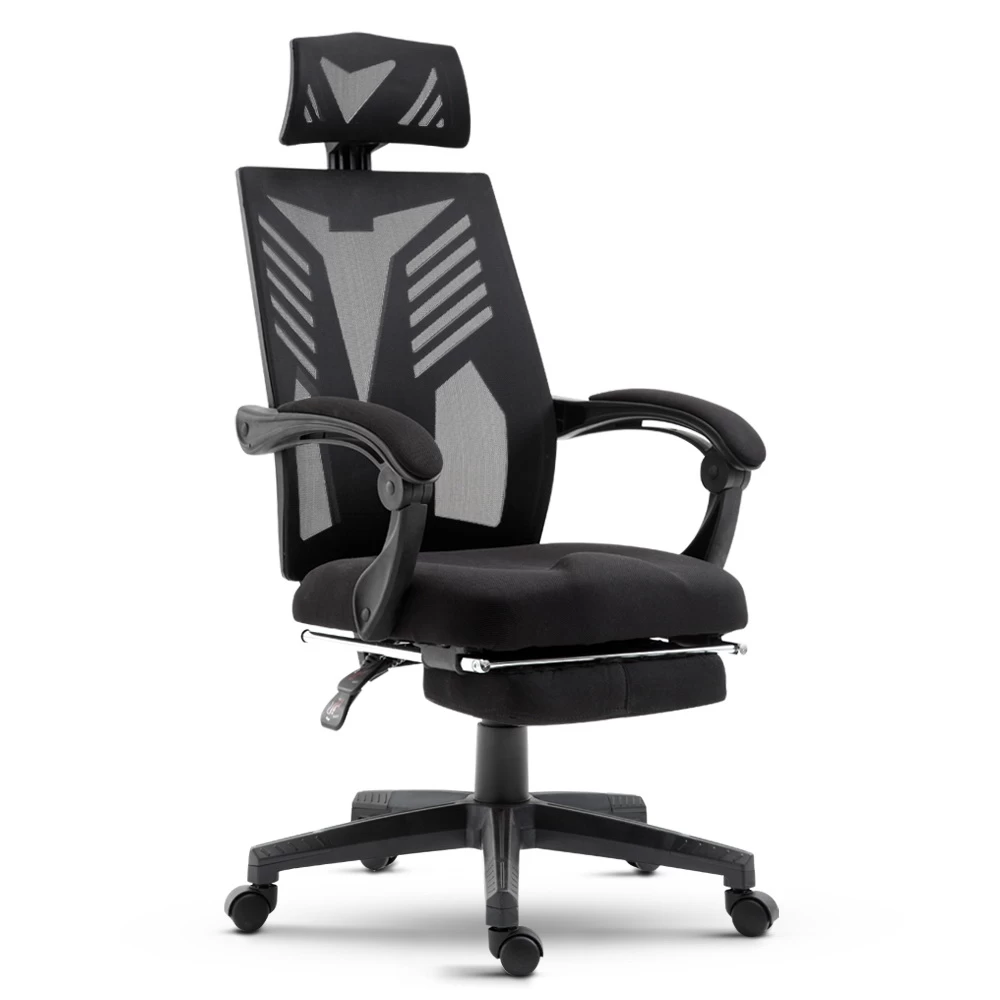 Artiss Gaming Office Chair Computer Desk Chair Home Work Recliner Black 3 Artiss Gaming Office Chair Computer Desk Chair Home Work Recliner Black