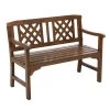 Gardeon Wooden Garden Bench 2 Seat Patio Furniture Timber Outdoor Lounge Chair Natural