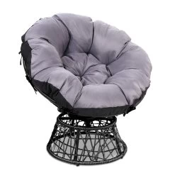 Gardeon Papasan Chair – Black