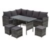 Gardeon Outdoor Furniture Dining Setting Sofa Set Lounge Wicker 9 Seater Mixed Grey -Furniture Shop ODF SDBOSS 3OTM GE 00