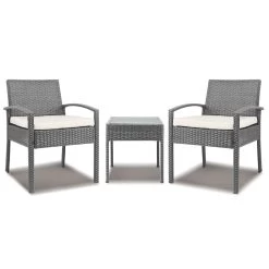 Gardeon 3-piece Outdoor Set – Grey