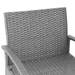 Gardeon 3-piece Outdoor Set – Grey -Furniture Shop ODF TEA RATTAN S GE 06