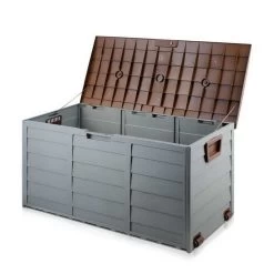 Giantz 290L Outdoor Storage Box – Brown