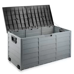Giantz 290L Outdoor Storage Box – Black