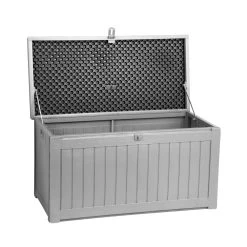 Gardeon Outdoor Storage Box Bench Seat 190L 11 Gardeon Outdoor Storage Box Bench Seat 190L -Furniture Shop OSB S190 BK 02