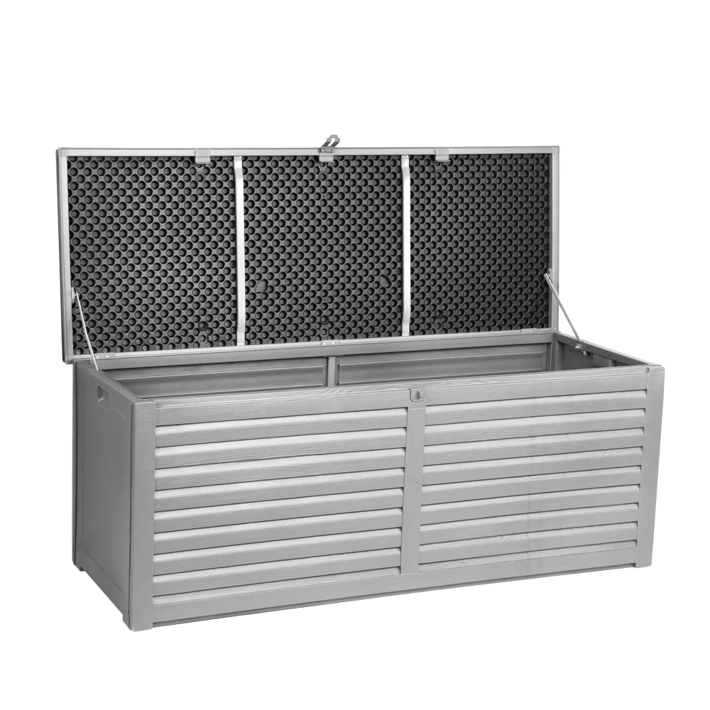 Gardeon Outdoor Storage Box Bench Seat 390L 5 Gardeon Outdoor Storage Box Bench Seat 390L - Image 3