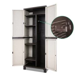 Giantz Outdoor Adjustable Cupboard -Furniture Shop OSC CABI H2D 04