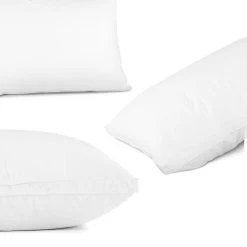 Giselle Bedding Goose Feather Down Twin Pack Pillow -Furniture Shop PILLOW GOOSE WALLX2 06