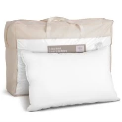 Giselle Bedding Goose Feather Down Twin Pack Pillow -Furniture Shop PILLOW GOOSE WALLX2 07
