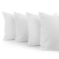 Giselle Bedding Set Of 4 Medium & Firm Cotton Pillows -Furniture Shop PILLOW MICRO 2M2F 03