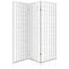 Artiss 3 Panel Wooden Room Divider – White