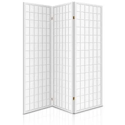 Artiss 3 Panel Wooden Room Divider – White