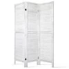 Artiss Room Divider Privacy Screen Foldable Partition Stand 3 Panel White