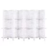Artiss Room Divider Screen 8 Panel Privacy Foldable Dividers Timber Stand Shelf -Furniture Shop RD B 0590 8P WH 00