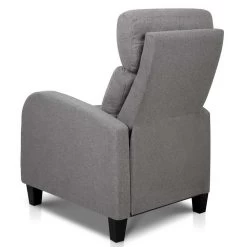 Artiss Fabric Reclining Armchair – Grey -Furniture Shop RECLINER A1 GY AB 04