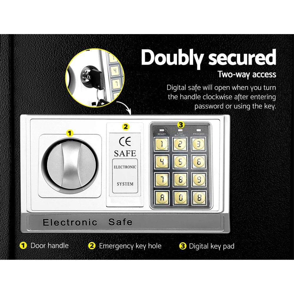 UL-TECH Electronic Safe Digital Security Box 16L 7 UL-TECH Electronic Safe Digital Security Box 16L - Image 5