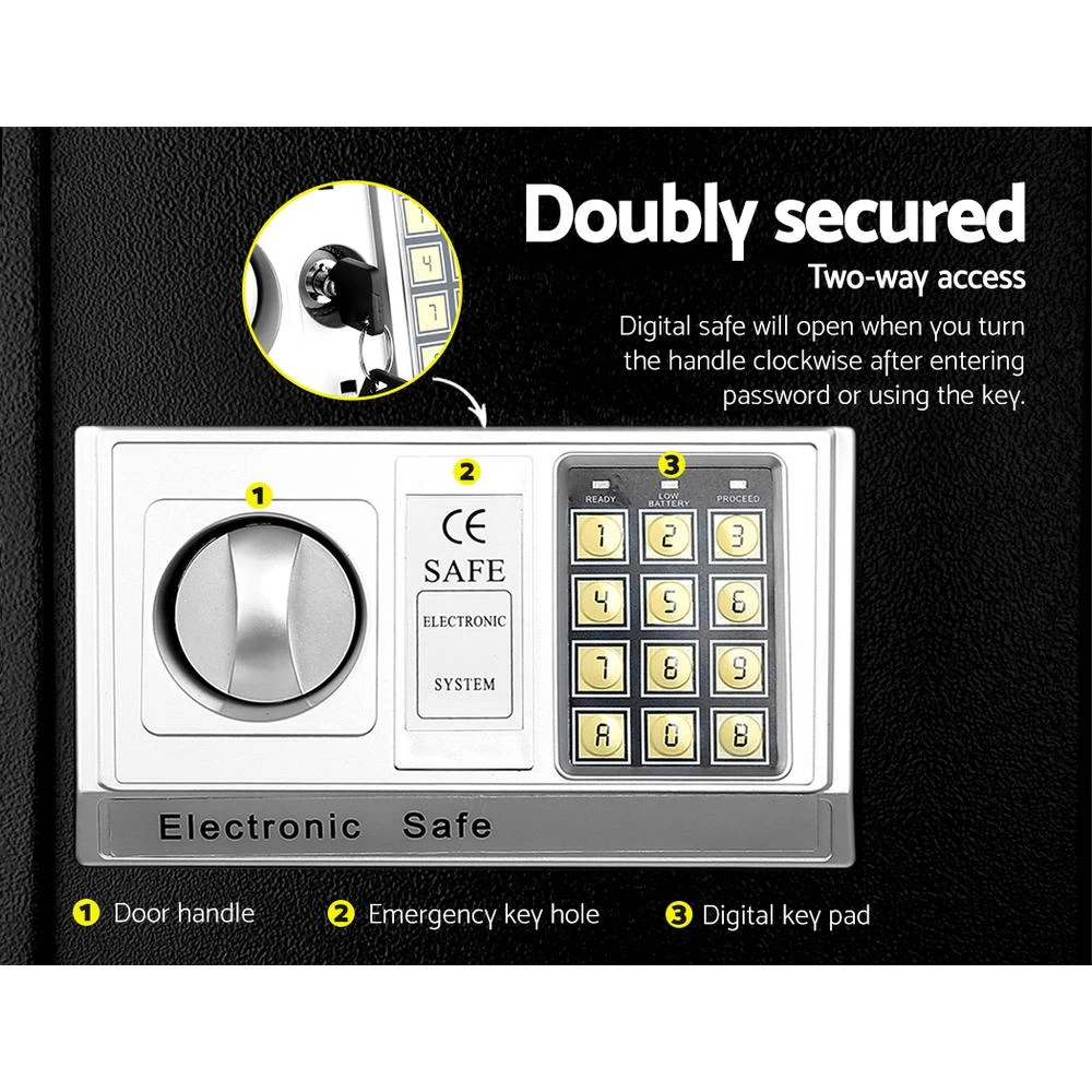UL-TECH Electronic Safe Digital Security Box 20L 7 UL-TECH Electronic Safe Digital Security Box 20L - Image 5