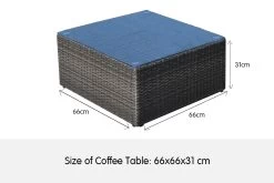 Malibu 3pc Outdoor Sofa Furniture Set With Chaise – Orange -Furniture Shop SOFA MLB 3PC red f 6