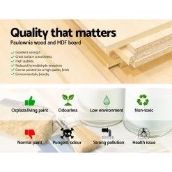 Artiss Bedside Table Nightstand Drawer Storage Cabinet Lamp Side Shelf White 13 Artiss Bedside Table Nightstand Drawer Storage Cabinet Lamp Side Shelf White -Furniture Shop ST CAB 1D VIN WH 04 1