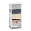 Artiss Bedroom Storage Cabinet – White -Furniture Shop ST CAB 3D 1B WH 00