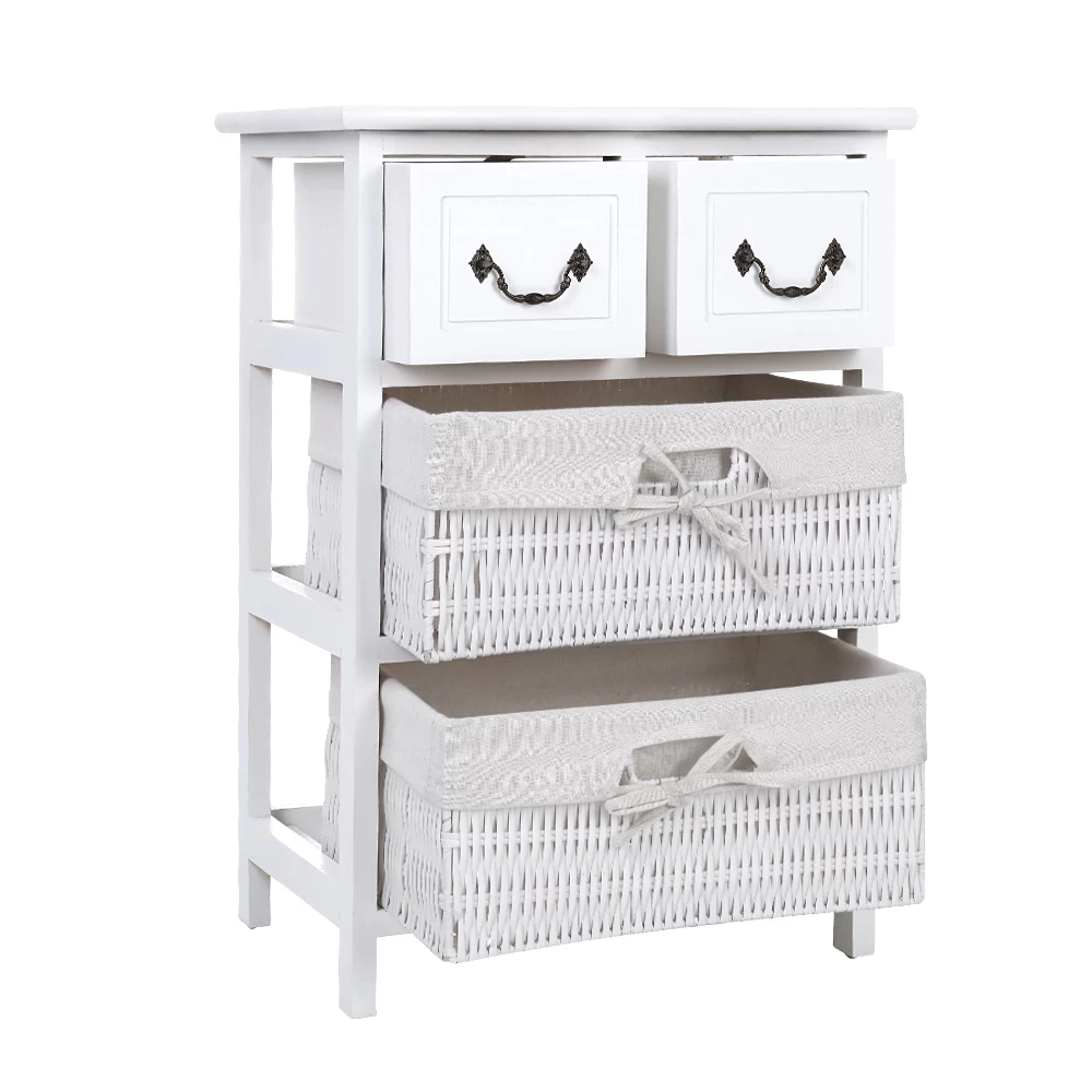 Artiss Storage Cabinet Dresser Chest Of Drawers Bedside Table Bathroom Lamp Side 6 Artiss Storage Cabinet Dresser Chest Of Drawers Bedside Table Bathroom Lamp Side - Image 4