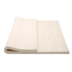 Giselle Bedding Pure Natural Latex Mattress Topper 7 Zone 5cm Double -Furniture Shop TOPPER LT D 5 02