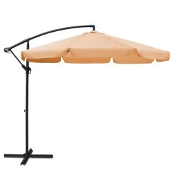 Instahut 3M Outdoor Umbrella – Beige