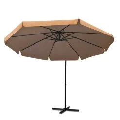 Instahut 3M Outdoor Umbrella – Beige -Furniture Shop UMB BAN F 8RIB BG 03