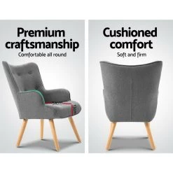 Artiss Armchair And Ottoman – Grey 13 Artiss Armchair And Ottoman – Grey -Furniture Shop UPHO B ARM05STO GY 04