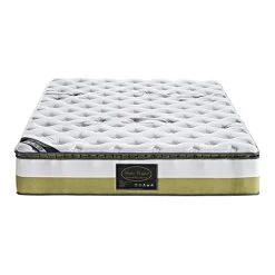 Queen Mattress Memory Pillow Top Pocket Spring Foam Medium Firm Bed -Furniture Shop V43 MAT MPTN Q 03 2