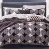 Queen Size Cotton Circular Modern Quilt Cover Set (3PCS) -Furniture Shop V62 DS LC0637Q 01