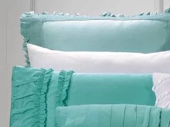 Queen Size Wenshia Turquoise Quilt Cover Set (3PCS) -Furniture Shop V62 DS MC6AQUQ 03