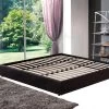 PU Leather King Bed Ensemble Frame